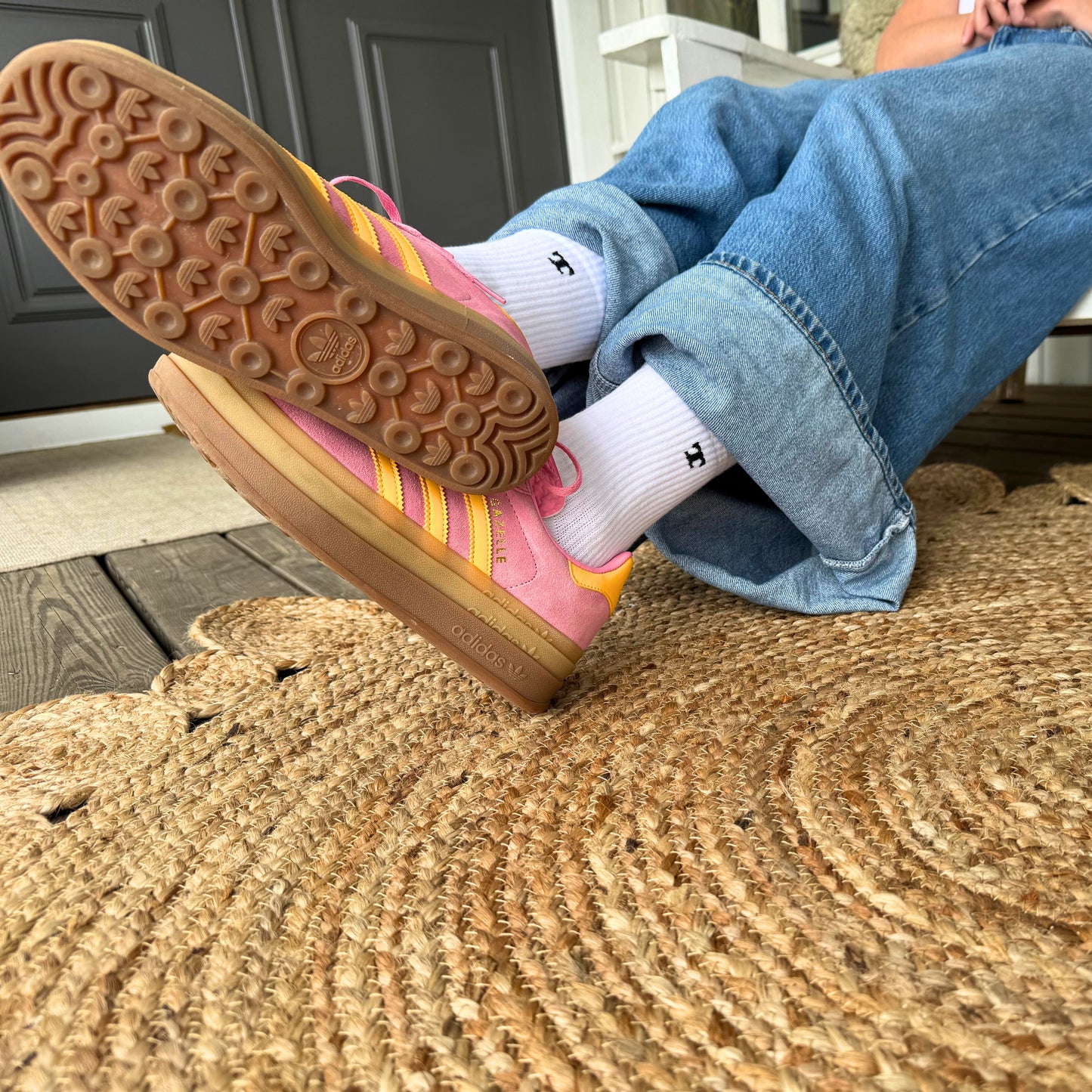 Sportsokk med frotté